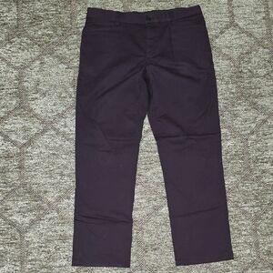 Calvin Klein Men's Dark Purple Chinos